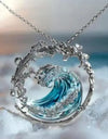 Stainless Steel Spray Necklace Set – Golden & Silver | Elegant Jewelry